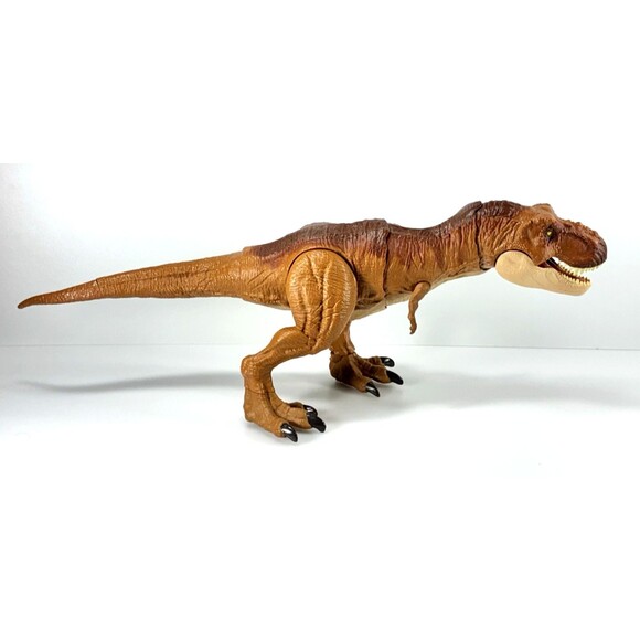 Jurassic World Thrash 'n Throw Tyrannosaurus Rex Action Figure Tested - Picture 1 of 11